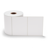 4" x 3" White - Direct Thermal Labels - 1" Core