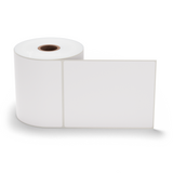 4" x 5" White - Direct Thermal Labels - 1" Core