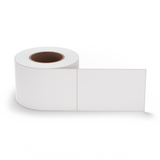 4" x 6" White Matte Polypropylene - Inkjet Labels - 3" Core