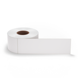 4" x 13" White - Thermal Transfer Labels - 3" Core