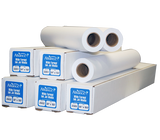 Alliance Imaging Products 24153 24" x 150' Ink Jet Bond 1 Ply 20# 3" ID Core w/ 2" Adapter, 4 Rolls Per Case