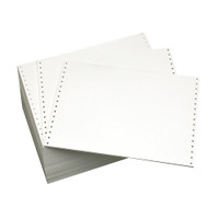 12" x 8-1/2" 20# Blank, No Vert. Perf, Continuous Computer Paper, 3700 sheets, 9441 12" x 8-1/2" 20# Blank, No Vert. Perf, Continuous Computer Paper, 3700 sheets, 9441