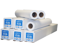 Alliance Imaging Products 17150 17" x 150' Ink Jet Bond 1 Ply 20# 2" ID Core 4 Rolls Per Case
