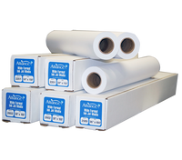 Alliance Imaging Products 30150 30" x 150' Ink Jet Bond 1 Ply 20# 2" ID Core 4 Rolls Per Case
