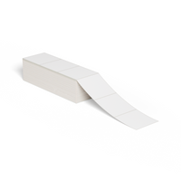 4" x 4" White - Thermal Transfer Labels - Fanfold 4" x 4" White - Thermal Transfer Labels - Fanfold