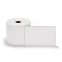 4" x 6" White - Thermal Transfer Labels - 1" Core / 5" Outer Diameter
