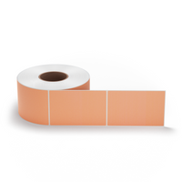 4" x 6" Orange - Thermal Transfer Labels - 3" Core 4" x 6" Orange - Thermal Transfer Labels - 3" Core
