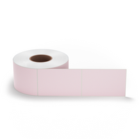 4" x 6" Pink - Direct Thermal Labels - 3" Core