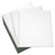 9 1/2" x 11" 15# Blank, Standard Perf, Continuous Computer Paper, 3500 sheets, 9701