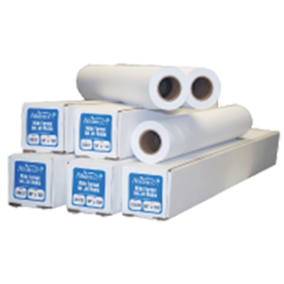 Alliance Imaging Products 24154 22" x 150' Ink Jet Vellum 1 Ply 20# 2" ID Core 1 Roll Per Case
