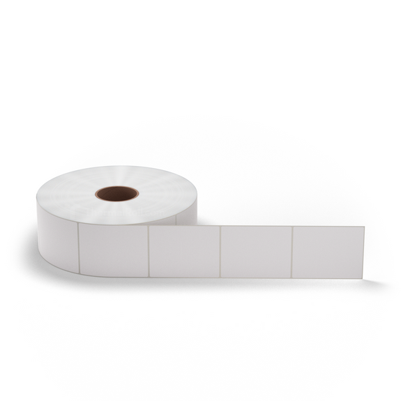 4" x 5" White - Thermal Transfer Labels - 3" Core / 12" Outer Diameter