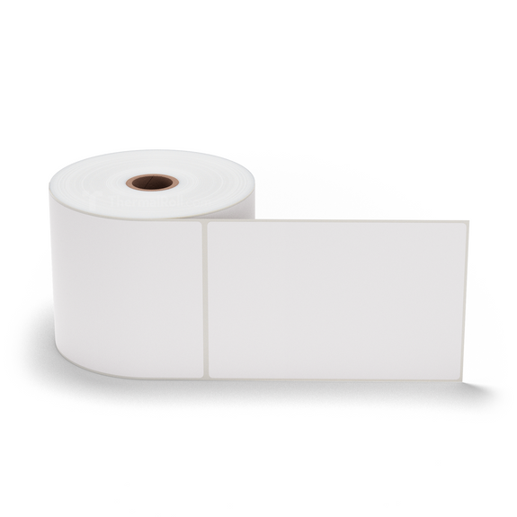 4" x 6" White - Direct Thermal Labels - 1" Core / 5" Outer Diameter