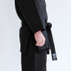 KHF All Black Hapkido Uniform (Takes 1- 2 weeks to make this product)