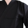 KHF All Black Hapkido Uniform (Takes 1- 2 weeks to make this product)