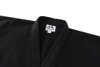 Pearl weave black hapkido uniform