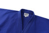 Pearl weave blue hapkido uniform
