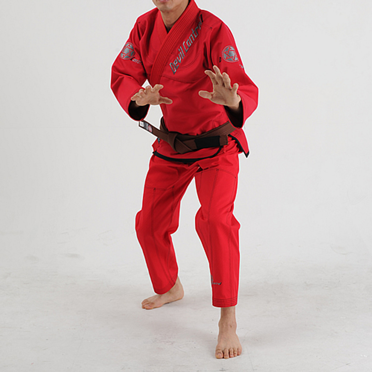 Kimono Jiu Jutsu NKL SHIRAKAWA Rojo 16oz