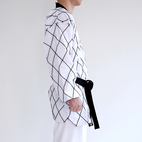 TaeKwonDo Checker Uniform (Takes 1-2 weeks to make this product)