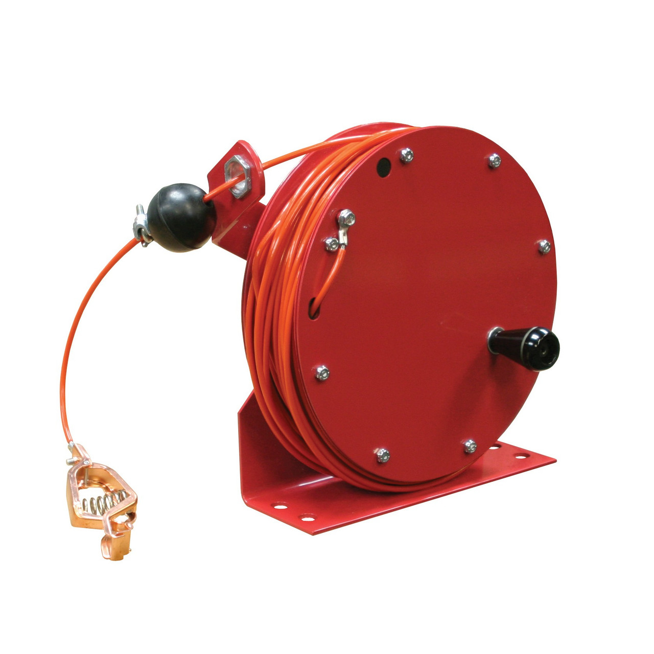 Reelcraft Spring Retractable Grounding Reel, 50 ft