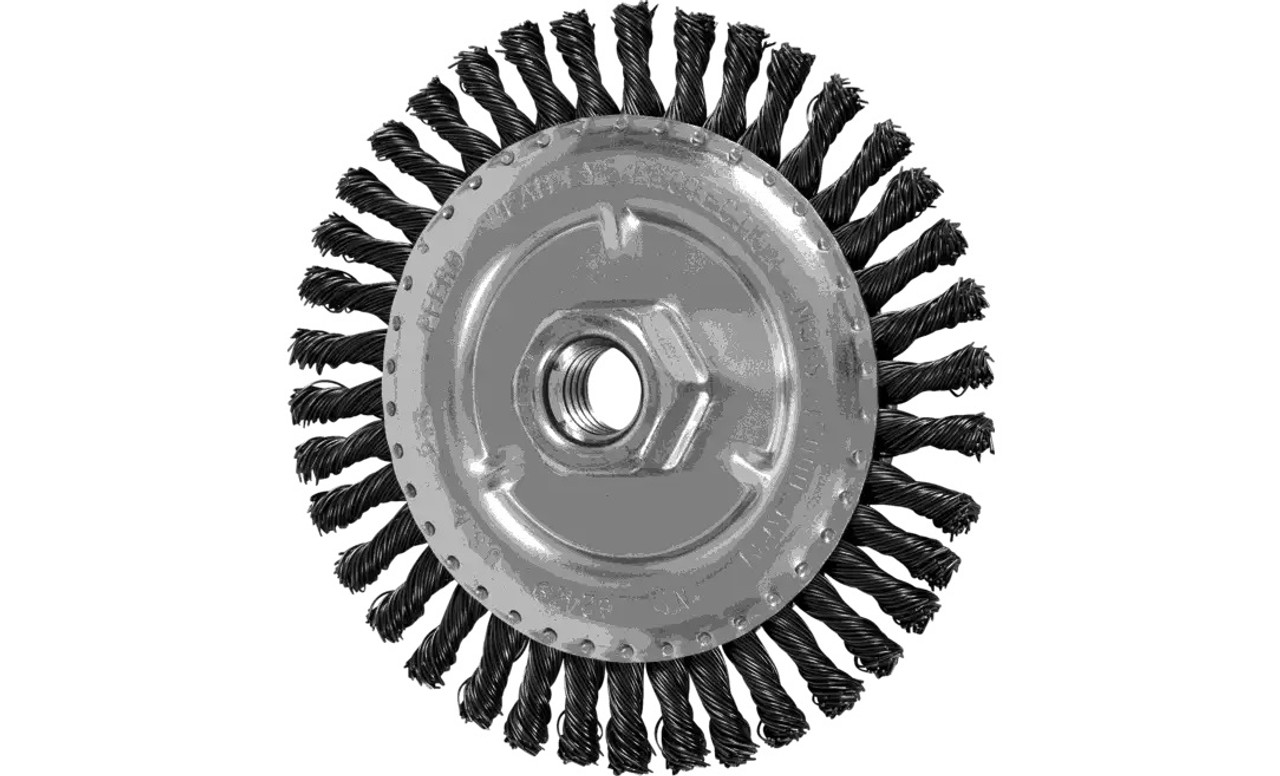 PFERD 82479 Stringer Bead Twist Knot Wheel, 4-7/8 Diameter