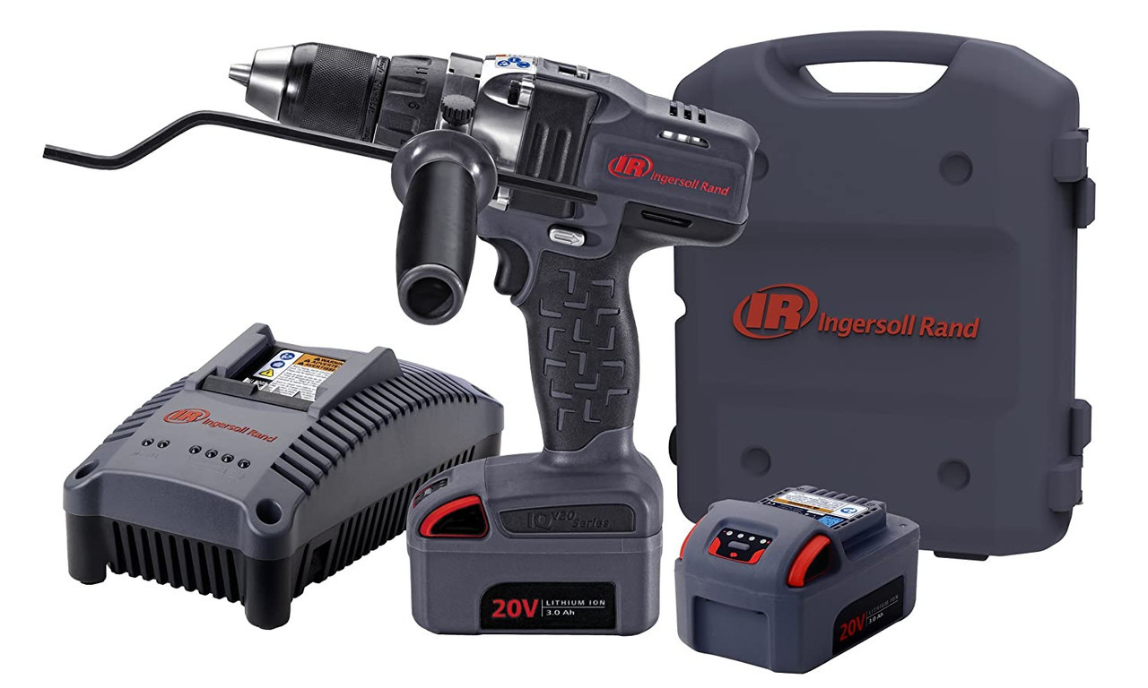 Ingersoll Rand D5140-K22 Cordless Drill Driver Tool Kit | 1/2