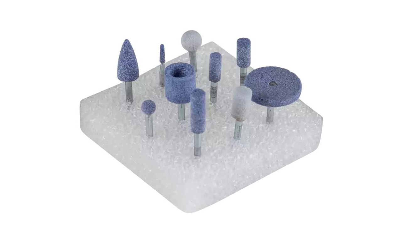 Pferd 39002 Mounted Point Kit 10 Piece 1/8" Shank Ceramic Grain