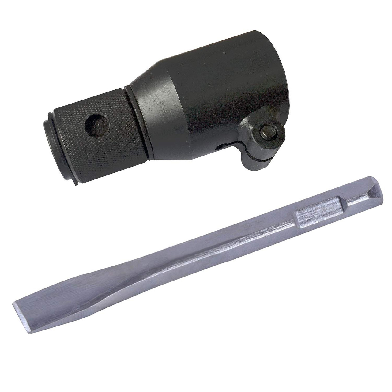 CS Unitec 446.712 2B/2BPG Chisel Attachment Kit with Integrated Vacuum  Shroud For Needle Scaler
