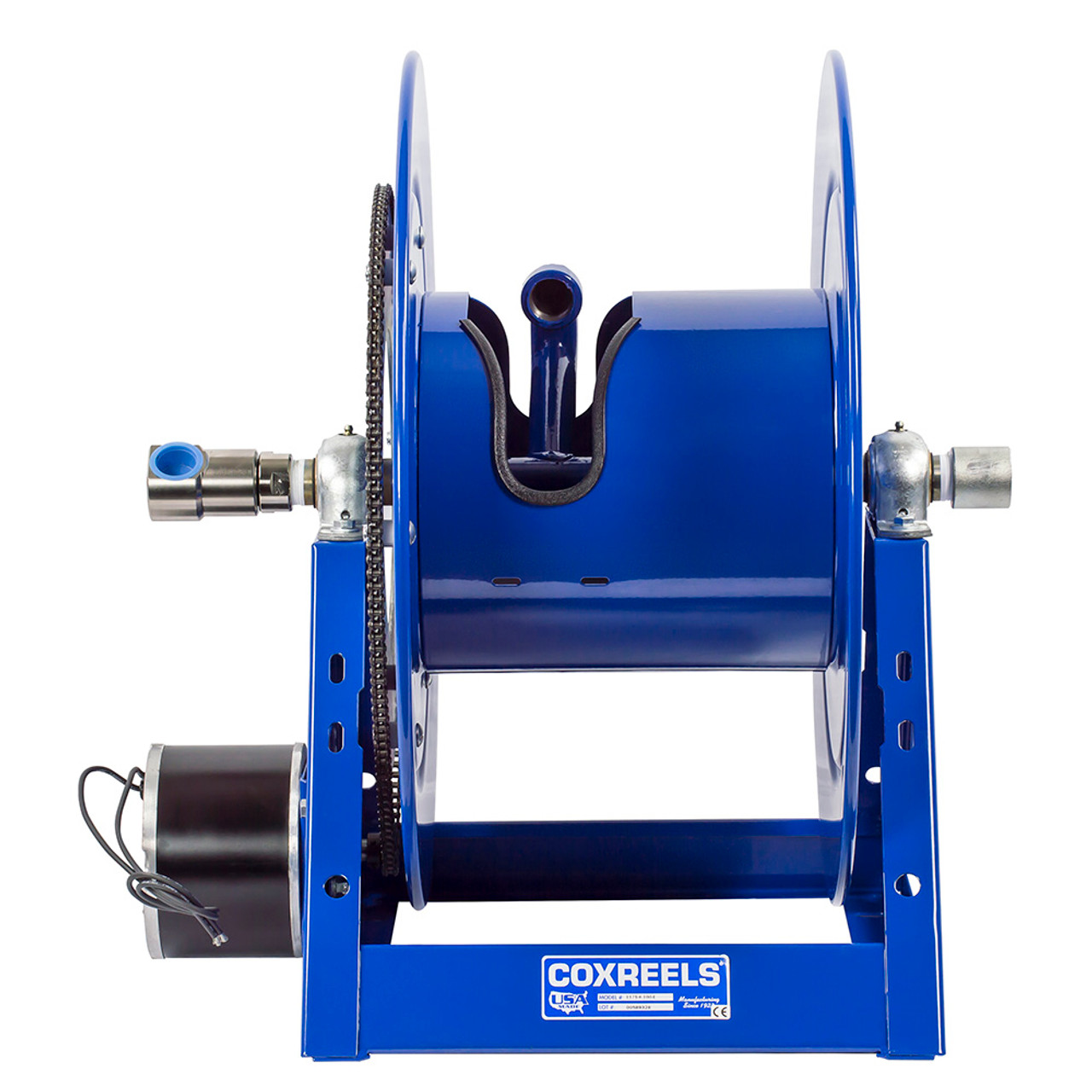 Coxreels 100 Series Blue Steel Hose Reel for Air Hose, Cox, Manual Hose  Reels