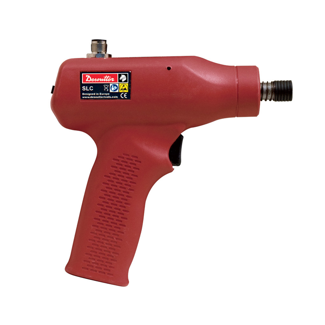 Desoutter SLC030-T1200-C4Q Pneumatic Electric Screwdriver | 1,200 RPM |  5.3-26.5 (in-lb) Torque Range | Current Control Shut-Off Clutch | 