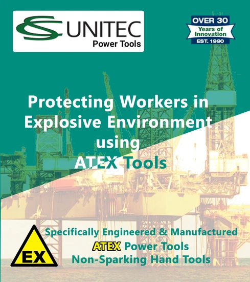 Protecting Workers in Explosive Environment Using ATEX Tools