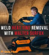 Efficient Weld Heat Tint Removal: Walter Surfox Electrochemical Cleaning System for Stainless Steel & Aluminum