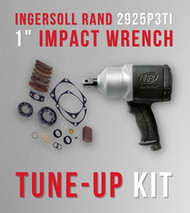 How To Disassemble And Repair Ingersoll Rand 2925P3TI 1" Impact Wrench with 2925B-TK2 Tune-up Kit [Video]