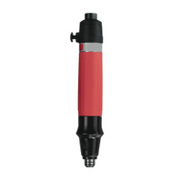 Desoutter SB025-AB750-S4Q Inline Pneumatic Screwdriver | 750 RPM | 3.5-22 (in-lb) Torque Range | Shut-Off Clutch | Push-to-Start