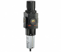 ARO P39464-614 Relieving Piggyback Filter-Regulator | 3000 Series | 1" Port Size | Metal Bowl with Gauge | 250 SCFM