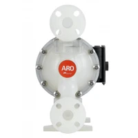 ARO PD10P-YKS-KTA Air Operated Diaphragm Pump | Expert Series | 1" Non-Metallic | 53 Maximum GPM | PTFE Ball Material