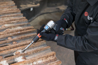Chicago Pneumatic CP714 Heavy Duty Pistol Grip Hammer | 0.401" Round Shank | 2,000 BPM | 0.55" Bore | 3.15" Stroke