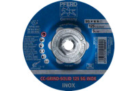 Pferd 61236 CC-GRIND-SOLID SG INOX Grinding Disc | 5" Diameter | 5/8-11" Arbor Hole | Sold by Box of 10