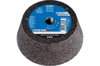 Pferd 61802 SG STEEL Shape 11 Cup Wheel | 5" Diameter | 5/8-11" Arbor Hole | 2" Thickness | Sold by Box of 2