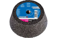 Pferd 61818 SG CAST + STEEL Shape 11 Cup Wheel | 5" Diameter | 5/8-11" Arbor Hole | 2" Thickness | Sold by Box of 2