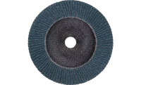 Pferd 62229 Polifan Flap Disc | 7/8" Arbor Hole | 7" Diameter | Zirconia Alumina 60 Grit | Type 29 | Sold by Box of 10