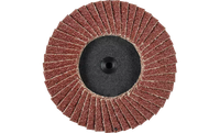 Pferd 42918 Mini Polifan Flap Disc | Arbor Hole | 3" Diameter | Aluminum Oxide 40 Grit | Type  CDR | Sold by Box of 10