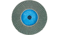 Pferd 42823 Mini Polifan Flap Disc | 3" Diameter | Zirconia Alumina 120 Grit | Type CD | Sold by Box of 10