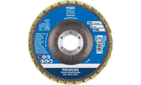 Pferd 43278 Polivlies Flap Disc | 5" Diameter | 7/8" Arbor Hole | Aluminum Oxide 240 Grit | Sold by Box of 5