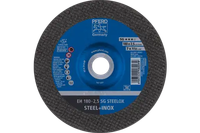 Pferd 63207 SG STEELOX Type 27 Cut-Off Wheel | 7" Diameter | 7/8" Arbor Hole | 3/32" Thickness | Sold by Box of 25