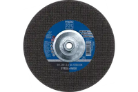 Pferd 63211 SG STEELOX Type 27 Cut-Off Wheel | 9" Diameter | 5/8-11" Arbor Hole | 3/32" Thickness | Sold by Box of 10