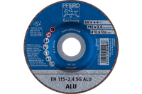 Pferd 63131 ALU SG Type 27 Cut-Off Wheel | 4-1/2" Diameter | 7/8" Arbor Hole | 3/32" Thickness | Sold by Box of 25
