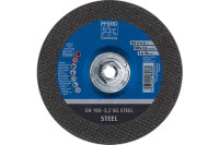 Pferd 63112 SG STEEL Type 27 Cut-Off Wheel | 7" Diameter | 5/8-11" Arbor Hole | 1/8" Thickness | Sold by Box of 10