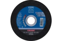 Pferd 63661 CERAMIC SGP STEEL Type 1 Cut-Off Wheel | 5" Diameter | 7/8" Arbor Hole | .045" Thickness | Sold by Box of 25