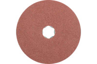 Pferd 40102 COMBICLICK Fiber Disc | 5" Diameter | Aluminum Oxide 60 Grit | Sold by Box of 25