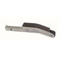 Dynabrade Dynafile Contact Arm Assembly | 11261 | 5/8" D x 3/8" W | Rubber Wheel | The Banana Arm | 1/2" W Platen